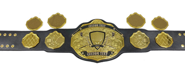 custom golf championship belts