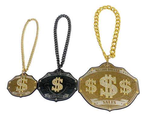 Sales Chains with Bling Dollar Signs