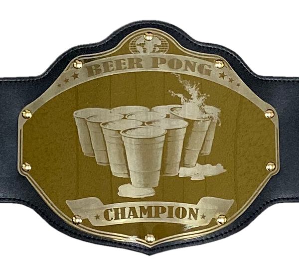 Beer Pong Championship Belt