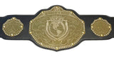Championship 1.0 Belt with gold bling borders