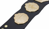 Fantasy Football Championship Belt Black Gold Undisputed Belts