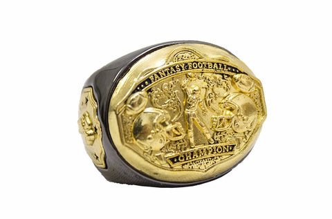 Gold Ring Fantasy Football championship trophy