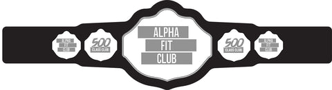 ALPHA FIT CLUB BELTS