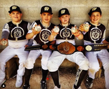 Baseball belt with kids
