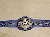 Custom Sample Championship 1.0 Belt - Blue Belt / Black Plates