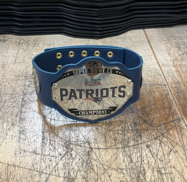 Patriots Super Bowl Belt - Friends and Family Discount