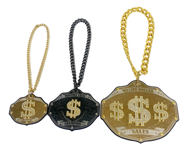 Sales Chains with Bling Dollar Signs