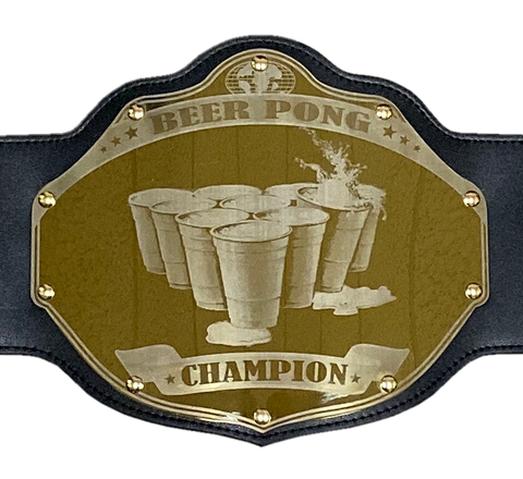 Beer Pong Championship Belt