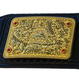 Big Gold Championship Belt - Custom Name Plate