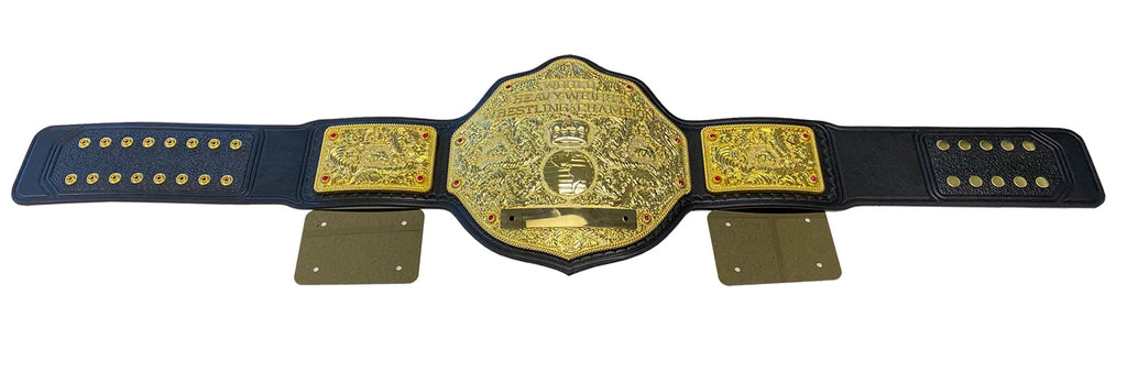 Custom Big Gold Championship Belt - Old School Wwf Wcw WWE Belt