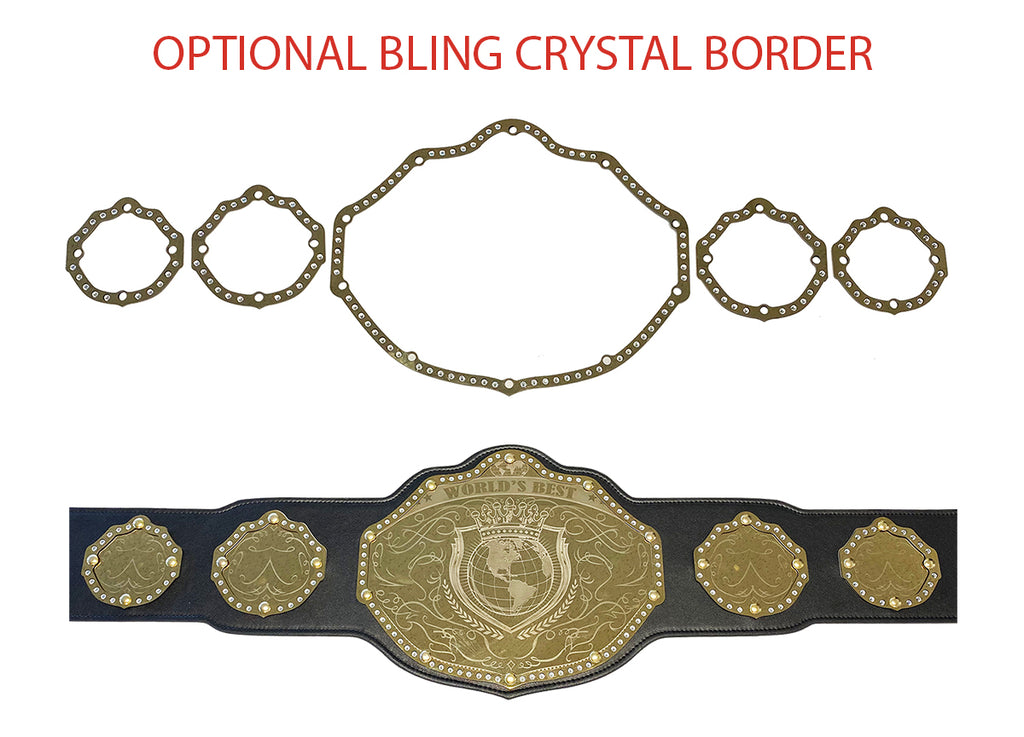 Fully Custom Championship Belt Custom Title Belts Undisputed Belts