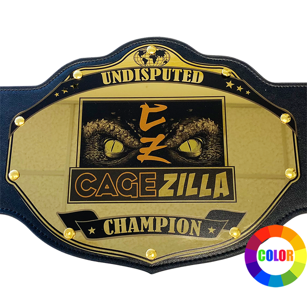 Custom Championship Belt with Color
