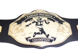 Fantasy Football Championship Belt Black Gold Undisputed Belts