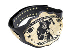 Fantasy Football Championship Belt Black Gold Undisputed Belts