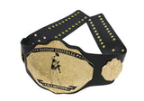Fantasy Football Championship Belt Trophy Black Gold Undisputed Belts