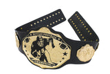 Fantasy Football Championship Belt Black Gold Undisputed Belts