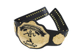 Fantasy Football Championship Belt Black Gold Undisputed Belts