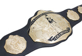 Fantasy Football Championship Belt Trophy Black Gold Undisputed Belts
