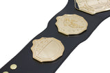 Fantasy Football Championship Belt Trophy Black Gold Undisputed Belts