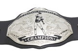 Fantasy Football Championship Belt Trophy Black Silver Undisputed Belts