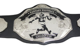 Fantasy Football Championship Belt Trophy Black Silver Undisputed Belts