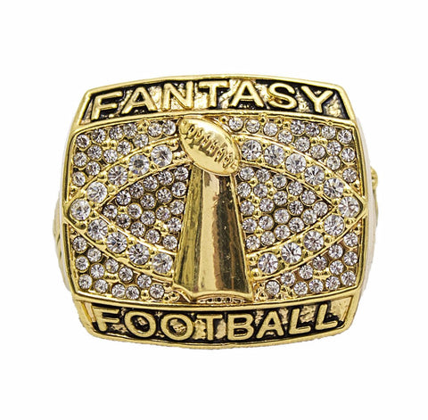 Gold Ring Fantasy Football championship trophy