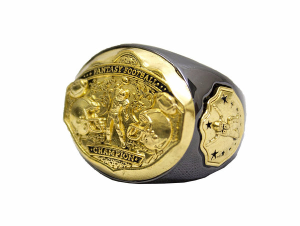 Gold Ring Fantasy Football championship trophy