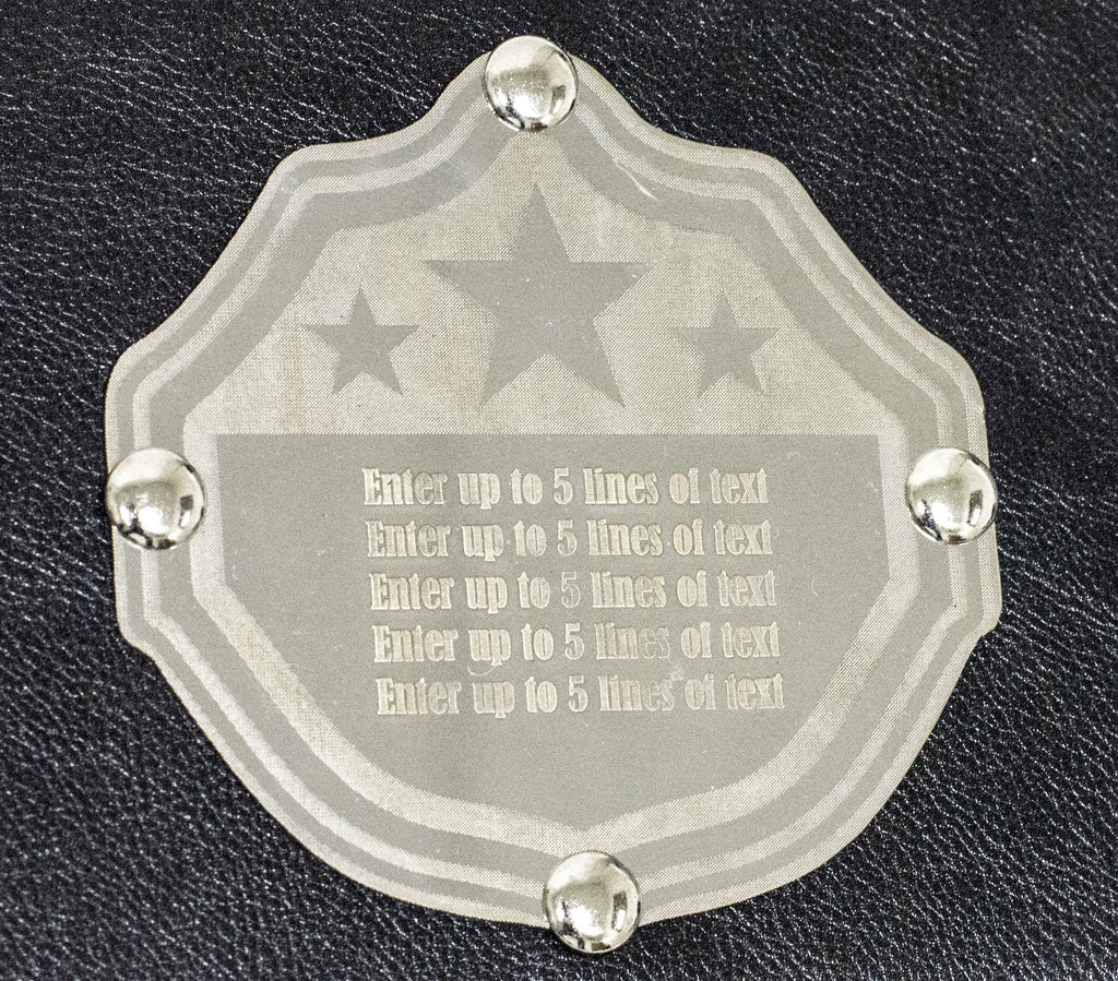 Football Championship Belt Custom Text Undisputed Belts