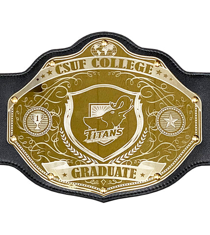 GRADUATION CHAMPIONSHIP BELT