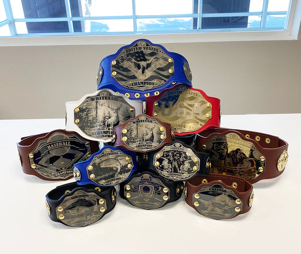 10 Mini 28" Custom Championship Belts