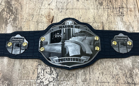 Mini Pountdown Championship Belt