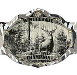 Deer Buck Hunting Championship Belt Trophy