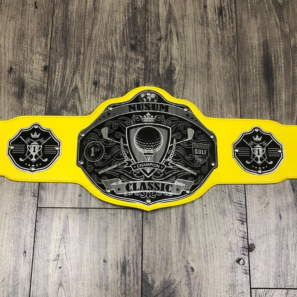 Golf Championship Belt